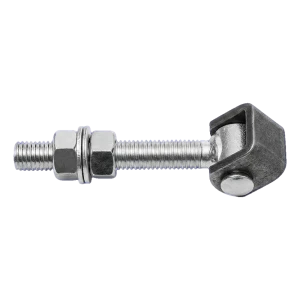Cerniera regolabile per cancello M20 lunga zincata – 180 mm