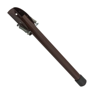 Piedino bloccaporta a molla 320 mm marrone – fermaporta per porte e cancelli