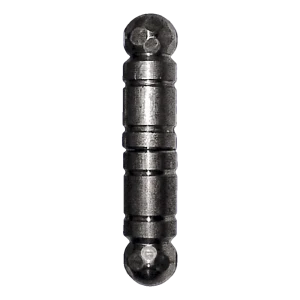 PSG cerniera decorativa tornita in acciaio H146 × Ø30 mm per cancelli e cancelletti