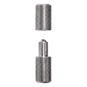 Cerniera tornita per cancelli PSG con sfera Ø 16 × 70 mm in acciaio
