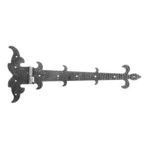 Postal – cerniera decorativa a fascia sinistra in acciaio 525 × 225 mm