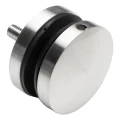 Supporto puntuale per vetro 8-17,52 mm fi 50/8/M8x45 AISI 304 sistema piatto satinato 000-477 (1)