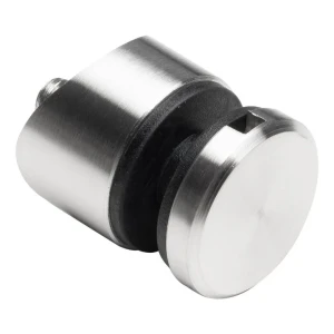 Fissaggio puntuale per vetro 6-12mm fi 30/13/M8x40 AISI304 sistema 42,4 satinato