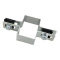Morsetto intermedio per pannelli di recinzione 40x60 mm zincato GPV-700-04 (2)