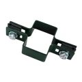 Morsetto intermedio per pannelli di recinzione 40x60 verde GPV-700-03 (2)