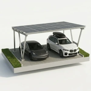 Parcheggio fotovoltaico VICA per 2 veicoli SOLO Carport