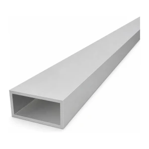 Tubo rettangolare in alluminio 30×60×3 mm – profilo chiuso EN AW-6060, L=2000 mm