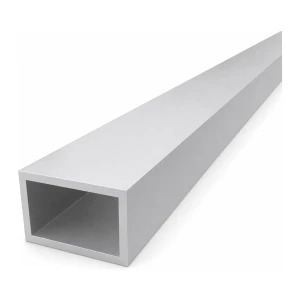 Tubo rettangolare in alluminio 40×60×4 mm EN AW-6060 – lunghezza 2000 mm