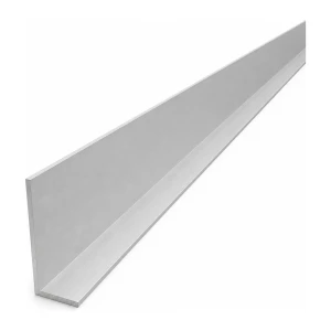 Angolare in alluminio a lati disuguali 50×25×2 mm – profilo L, lunghezza 2000 mm