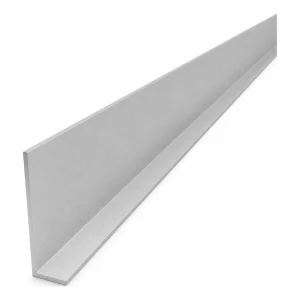 Squadra in alluminio a lati disuguali 60×20×2 mm – profilo L, lunghezza 2000 mm