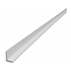 Angolare in alluminio equilaterale 15×15×2 mm – profilo L, lunghezza 2000 mm