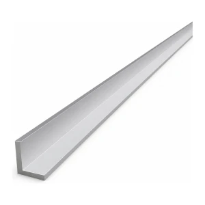 Angolare alluminio equilaterale 20×20×3 mm – profilo L, lunghezza 2000 mm