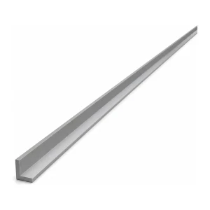 Angolare alluminio equilaterale 10×10×2 mm – profilo L, lunghezza 2000 mm