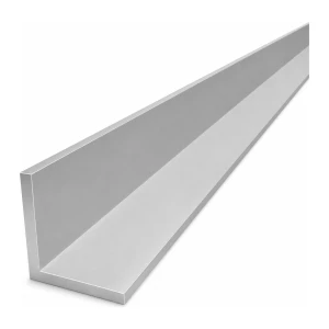 Angolare in alluminio equilaterale 50×50×5 mm – profilo L, lunghezza 2000 mm