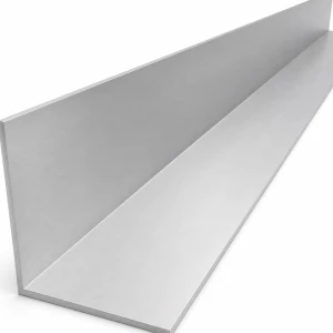 Angolare alluminio equilaterale 80×80×3 mm EN AW-6060 L=2000 mm