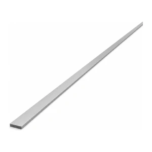 Piattina in alluminio EN AW-6060 T64 – 10×2 mm, lunghezza 2000 mm