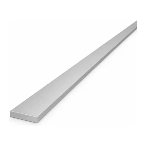 Piattina in alluminio 25×5 mm EN AW-6060 T64, lunghezza 2000 mm