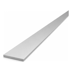 Piatto in alluminio 40×4 mm EN AW-6060 T64, lunghezza 2000 mm
