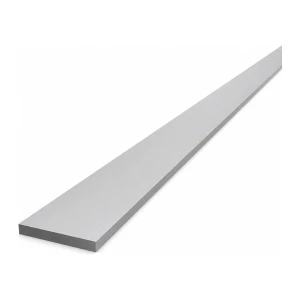Piatto in alluminio 40×5 mm EN AW-6060 – profilo piatto L=2000 mm