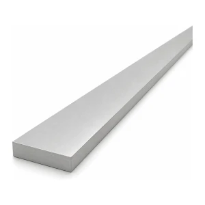 Piatto in alluminio EN AW-6060 T64 – 40×10 mm, lunghezza 2000 mm