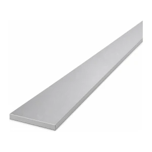 Piatto in alluminio EN AW-6060 T64 – 50×5 mm, lunghezza 2000 mm