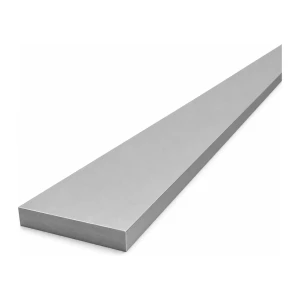 Piatto in alluminio EN AW-6060 T64 60×10 mm, lunghezza 2000 mm