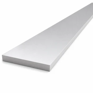 Piattina in alluminio 80×10 mm EN AW-6060 T64 – profilo piatto L=2000 mm
