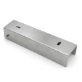 Profilato a C di collegamento supporto per muretto 200x50 zincato GPV-700-34 (1)
