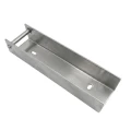 Profilato a C di collegamento supporto per muretto 200x50 zincato GPV-700-34 (2)
