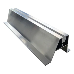 Ponte trapezoidale in alluminio PV con EPDM H70 L330 per lamiera grecata