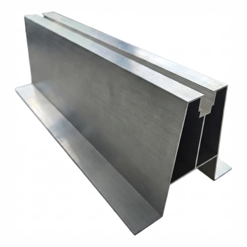 Ponte trapezoidale in alluminio H100 L330 con guarnizione EPDM 2 mm per installazione FV 001-778 (1)