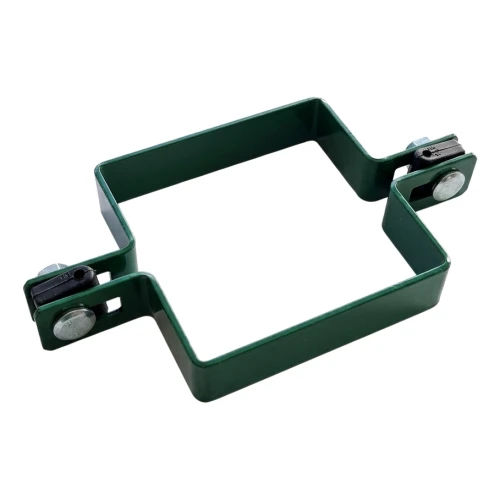Staffa intermedia per pannelli di recinzione 100x100 mm verde 000-779 (1)