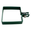 Morsetto terminale per pannelli di recinzione 100x100 mm verde 000-783 (2)