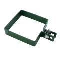 Morsetto terminale per pannelli di recinzione 100x100 mm verde 000-783 (4)