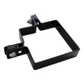 Staffa angolare per pannelli di recinzione 100x100 mm nero 000-774 (2)