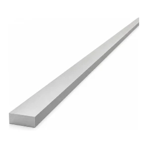 Piattina in alluminio EN AW-6060 T64, 20×8 mm, lunghezza 2000 mm