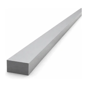 Piatto in alluminio EN AW-6060 T64 25×15 mm, lunghezza 2000 mm