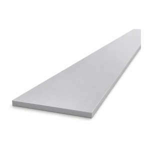 Piatto in alluminio 80×5 mm EN AW-6060 T64, lunghezza 2000 mm