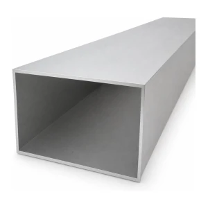 Tubo rettangolare in alluminio 100×150×3 mm – profilo chiuso L=2000 mm