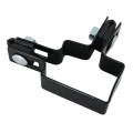 Staffa per pannelli di recinzione angolare 60x40 nera GPV-700-07 (1)