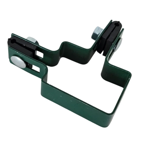 Staffa angolare per pannelli di recinzione 60x40 verde GPV-700-08 (1)