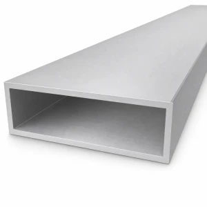 Tubo rettangolare in alluminio 40×120×4 mm – profilo chiuso EN AW-6060, L=2000 mm