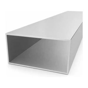 Tubo alluminio rettangolare 100×200×4 mm – profilo chiuso L=2000 mm