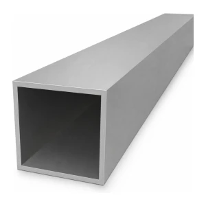 Tubo quadrato in alluminio 100×100×5 mm – profilo chiuso L=2000 mm