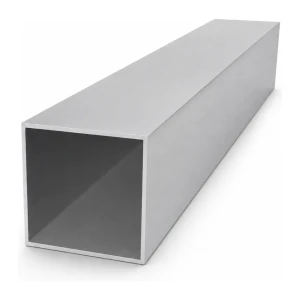 Tubo in alluminio quadrato 150×150×4 mm – profilo chiuso L=2000 mm