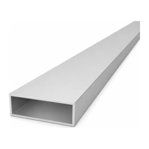 Tubo in alluminio rettangolare 20×60×1,5 mm – profilo chiuso L=2000 mm