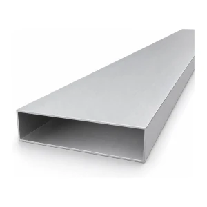 Tubo rettangolare in alluminio 25×100×1,2 mm – profilo chiuso L=2000 mm