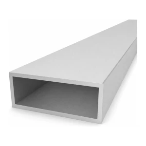 Tubo in alluminio rettangolare 40×100×4 mm – profilo chiuso EN AW-6060, L=2000 mm