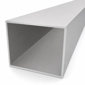 Tubo rettangolare in alluminio 80×100×3 mm – profilo chiuso L=2000 mm