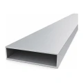 Tubo rettangolare in alluminio 25×100×2 mm – profilo chiuso EN AW-6060, L=2000 mm 001-855 (1)